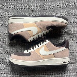 Nike Air Force 1 ’07 LV8 "Hemp/Coconut Milk/Baroque Brown" Men's Shoe size 11